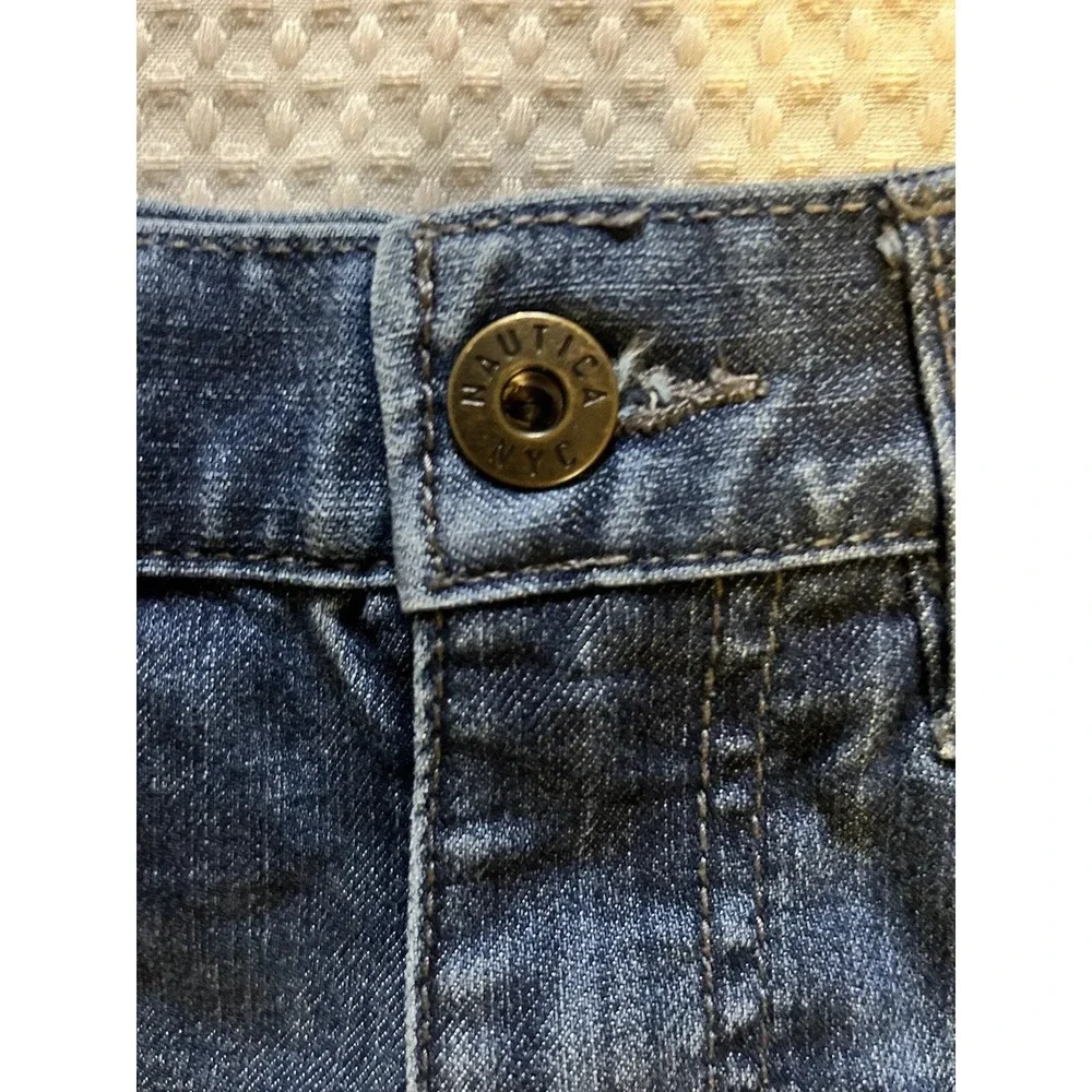 Nautica - Jeans - Boys - Youth - Size 12 - Blue Denim - Straight Fit - Stretch